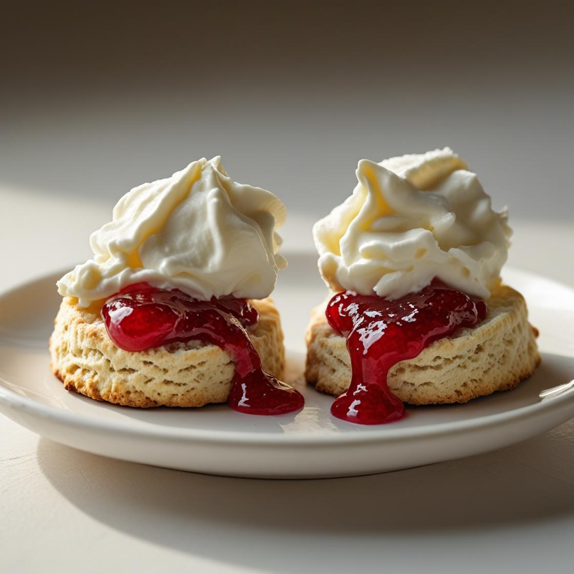Mini Cream Scones